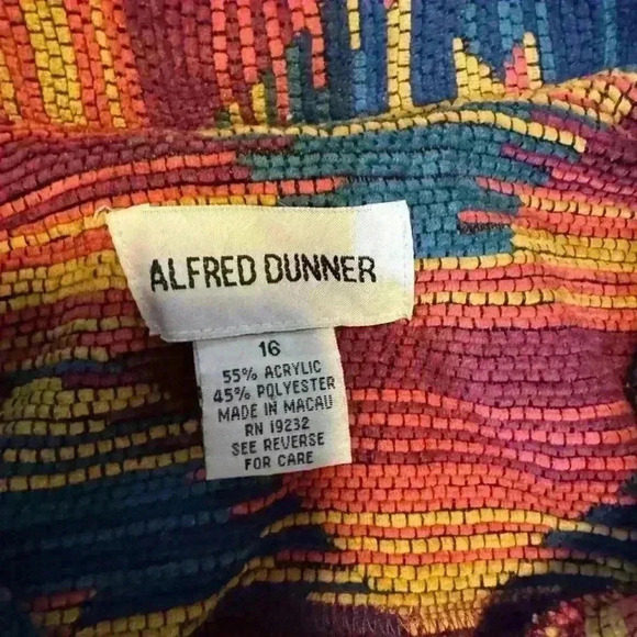 Alfred Dunner Vintage Aztec Jacket - Picture 3 of 9